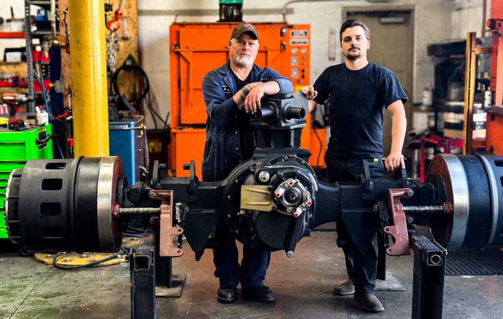 The Heavy Duty Transaxle technical team keeps your equipment running.