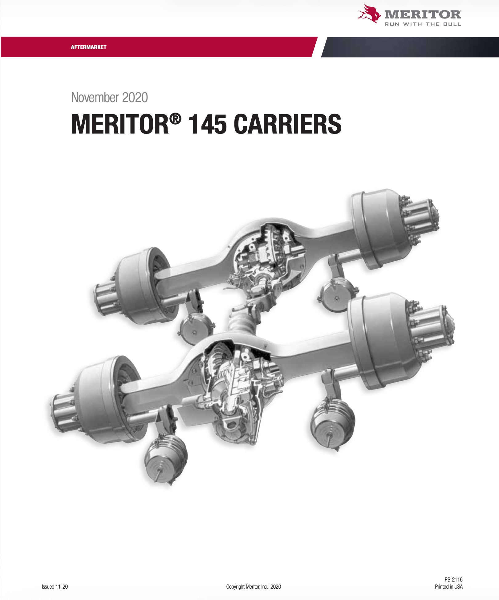 Meritor 145 Carriers Parts Catalog | Heavy Duty Transaxle